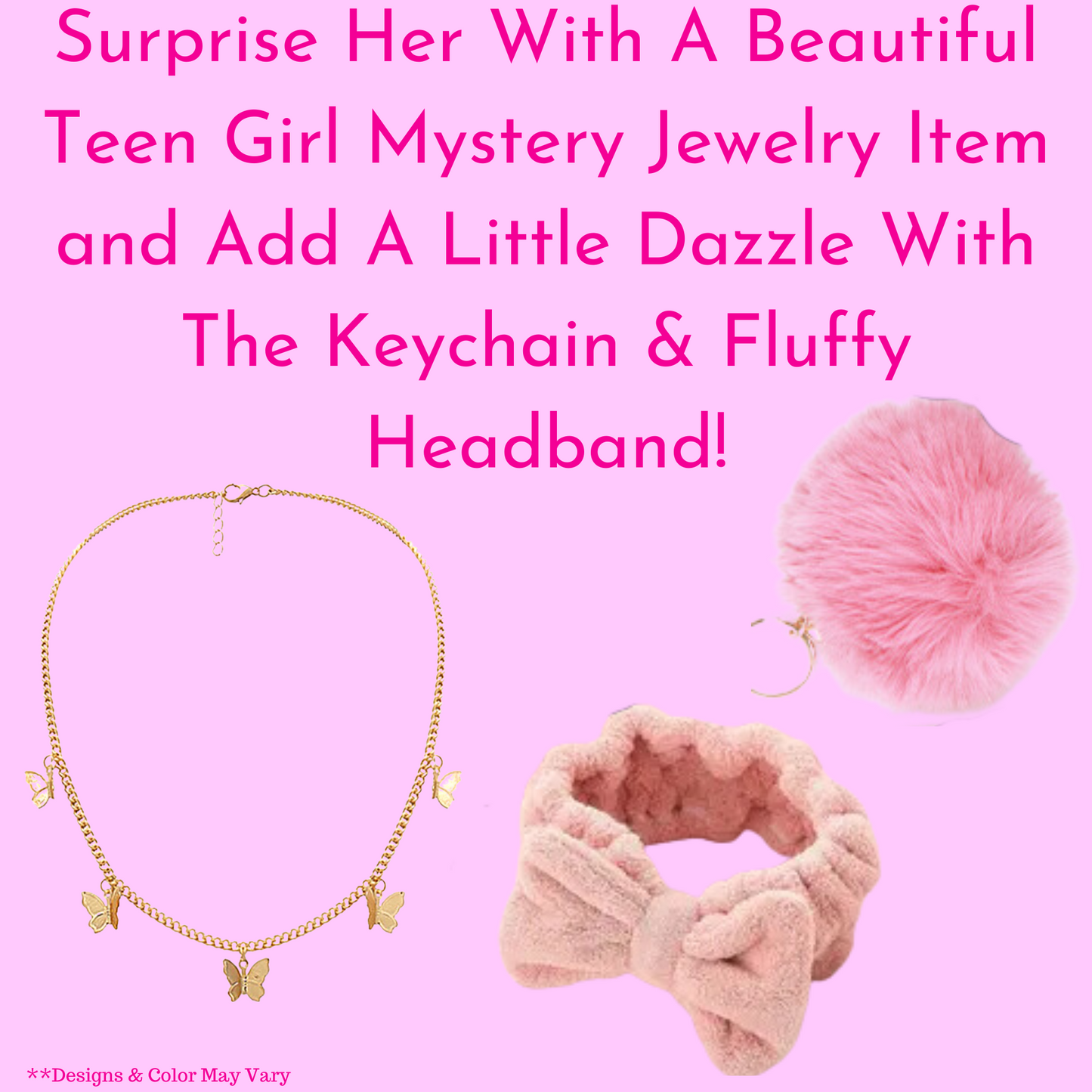 key chain jewelry headband fluffy Hey You Gift Box Houston Texas Baytown Gift Shop