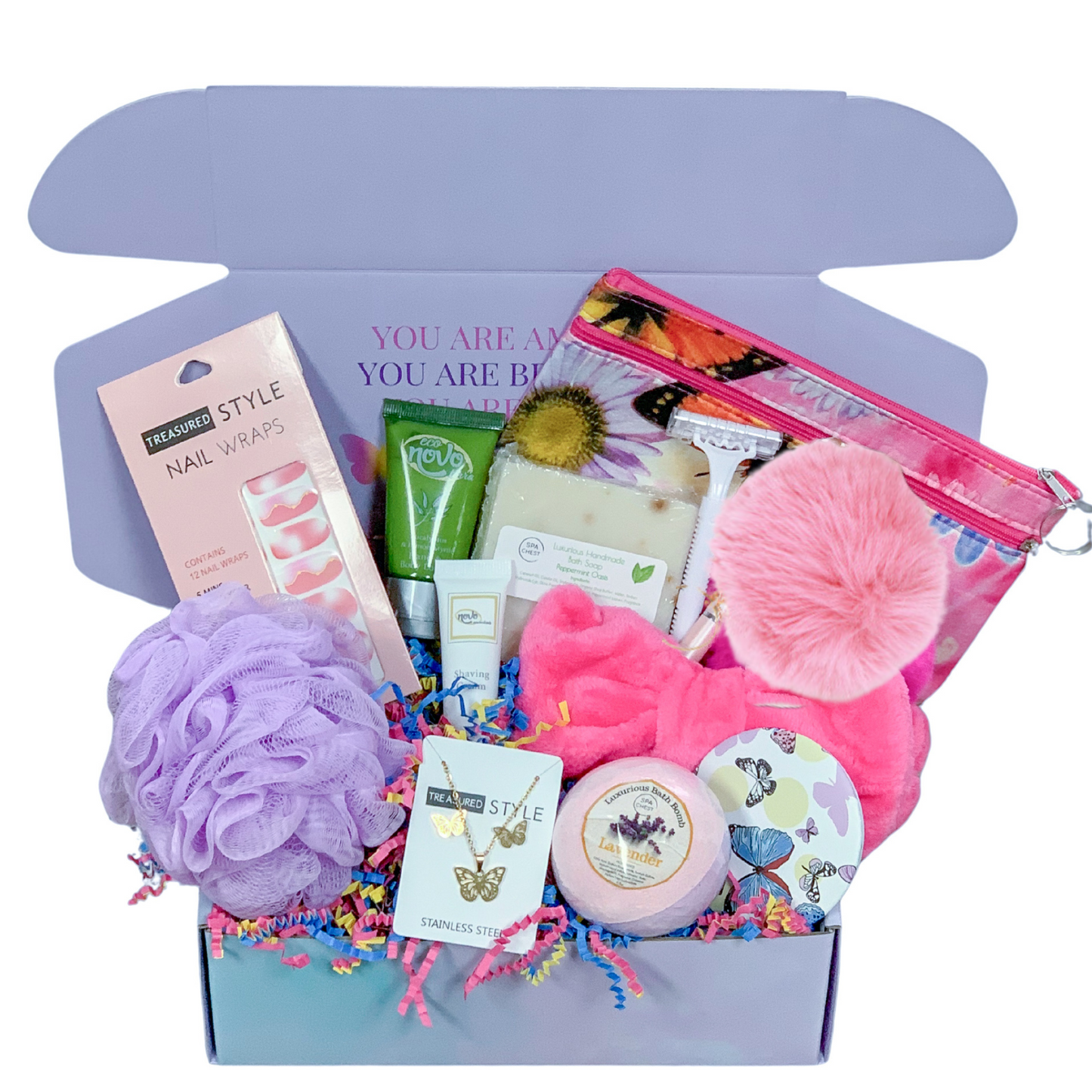 teen girl birthday gift box Hey You Gift Box Basket Present Houston Gift Shop