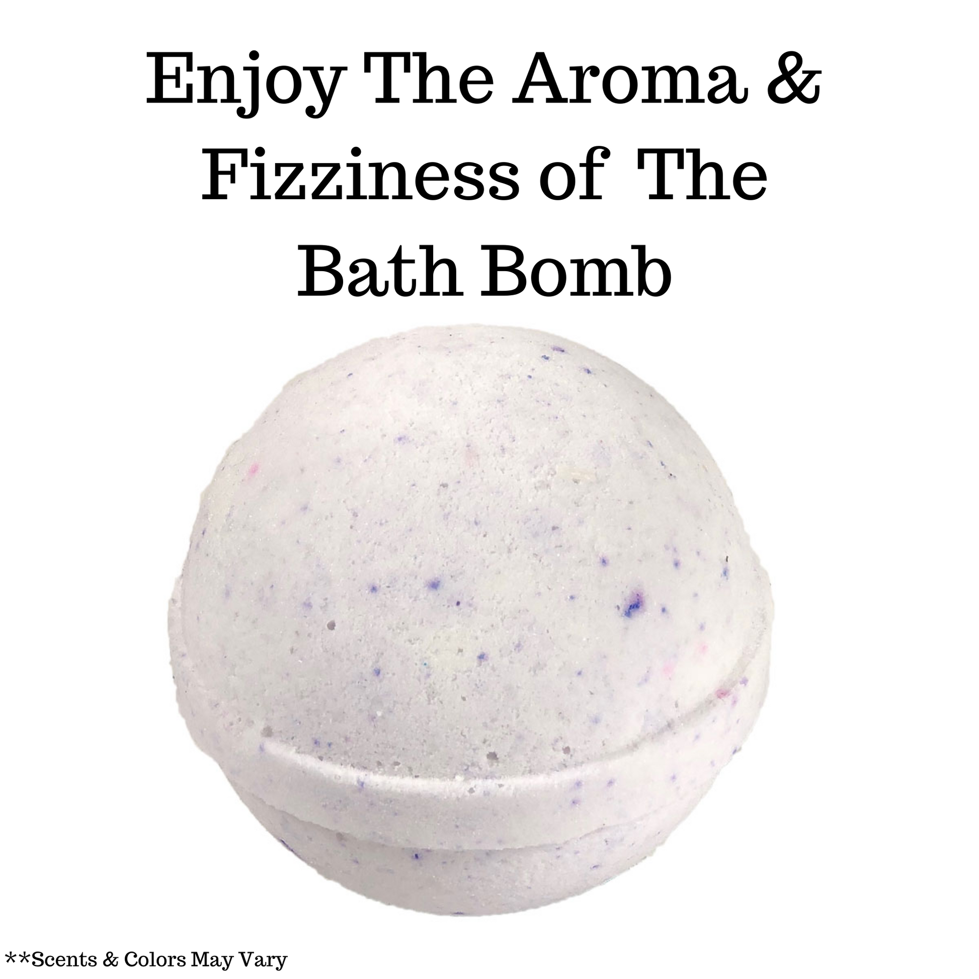 Bath Bomb for at home Spa Day Handmade Lavender Hey You Gift Box Houston Texas Gift Shop Baytown