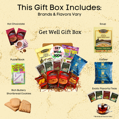 Get Well Soon Coffee Gift Box