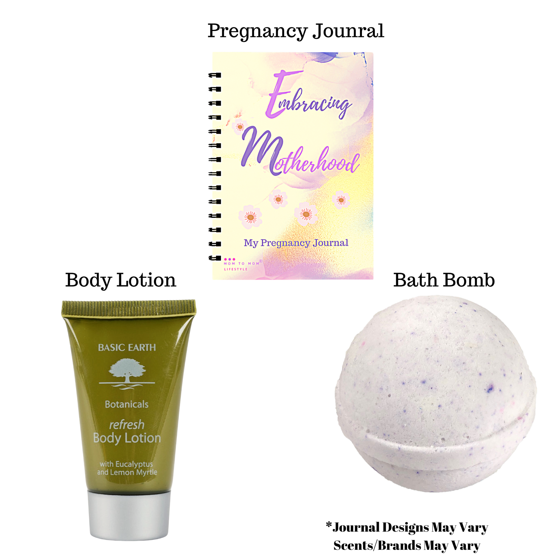 pregnancy journal body lotion bath bomb for selfcare for pregnant lady houston texas hey you gift box gift shop