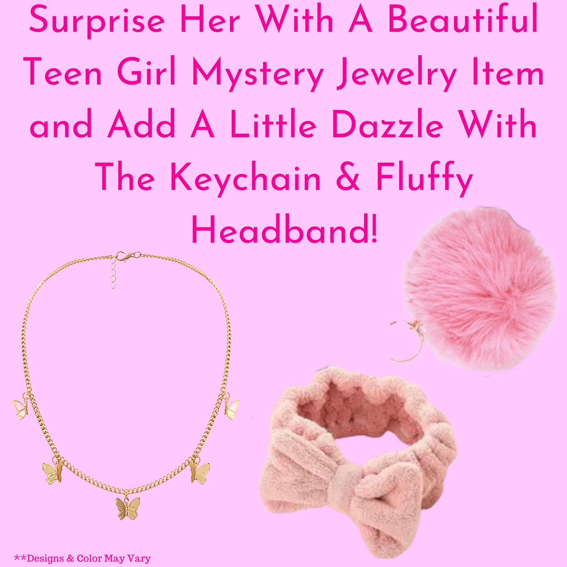 key chain jewelry headband fluffy Hey You Gift Box Houston Texas Baytown Gift Shop 