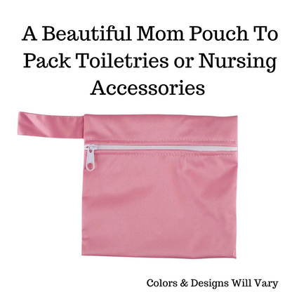 Mom Pouch to store nursing supplies hey you gift box Houston Texas